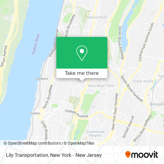 Lily Transportation map