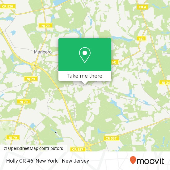 Holly CR-46, Marlboro, NJ 07746 map