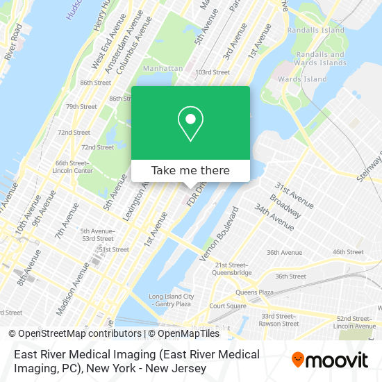 East River Medical Imaging (East River Medical Imaging, PC) map