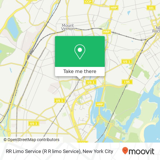 Mapa de RR Limo Service (R R limo Service)