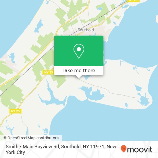 Mapa de Smith / Main Bayview Rd, Southold, NY 11971