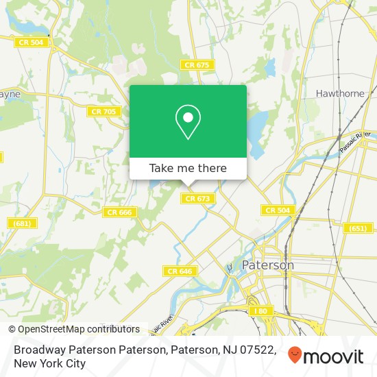 Broadway Paterson Paterson, Paterson, NJ 07522 map