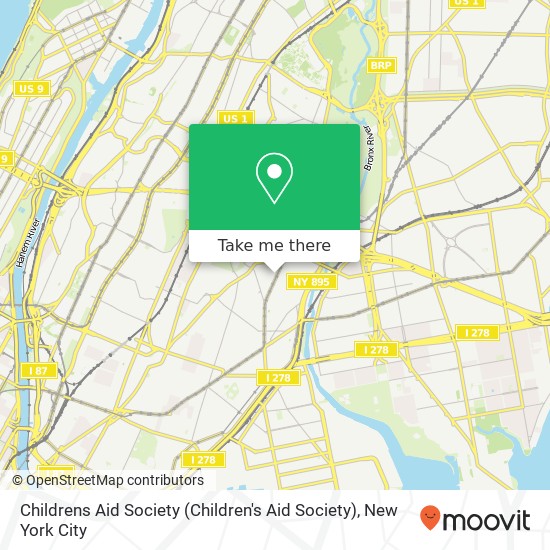 Childrens Aid Society (Children's Aid Society) map