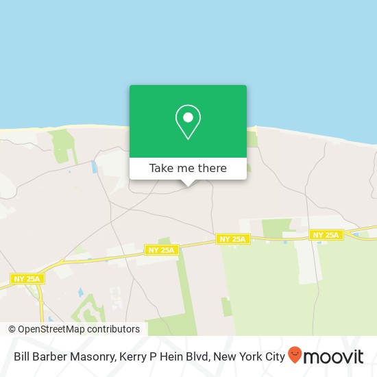 Mapa de Bill Barber Masonry, Kerry P Hein Blvd