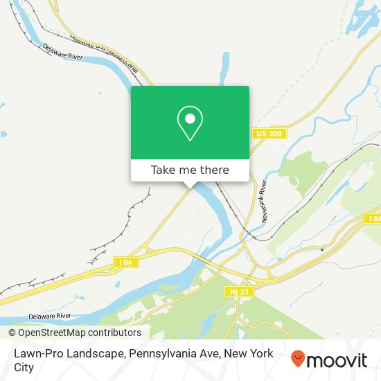 Mapa de Lawn-Pro Landscape, Pennsylvania Ave