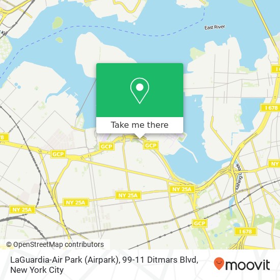 LaGuardia-Air Park (Airpark), 99-11 Ditmars Blvd map