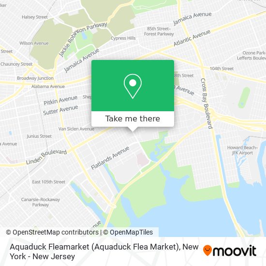 Mapa de Aquaduck Fleamarket (Aquaduck Flea Market)