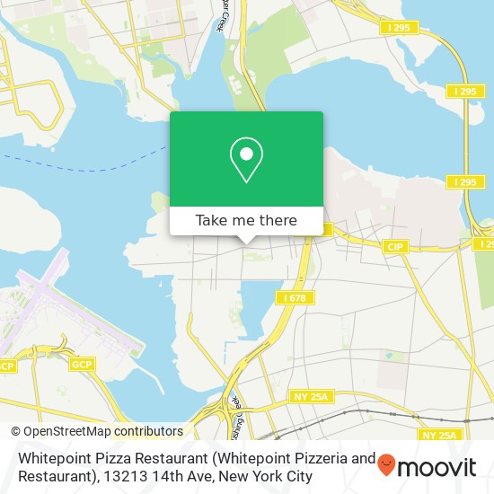 Mapa de Whitepoint Pizza Restaurant (Whitepoint Pizzeria and Restaurant), 13213 14th Ave