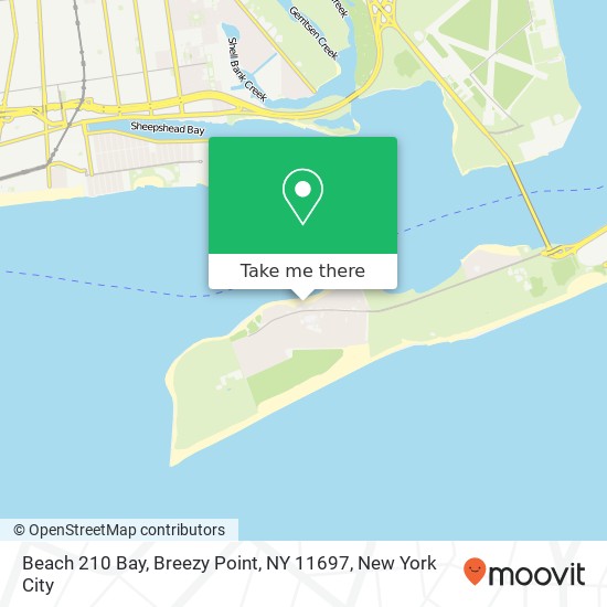 Beach 210 Bay, Breezy Point, NY 11697 map