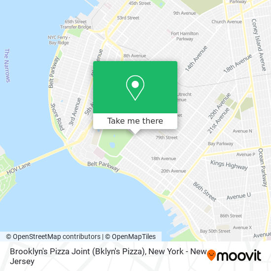 Mapa de Brooklyn's Pizza Joint (Bklyn's Pizza)