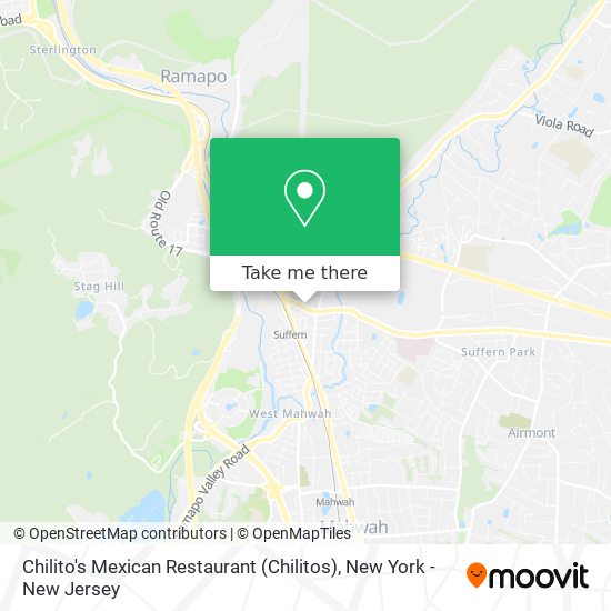 Mapa de Chilito's Mexican Restaurant (Chilitos)