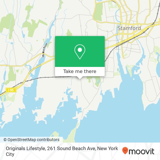 Originals Lifestyle, 261 Sound Beach Ave map