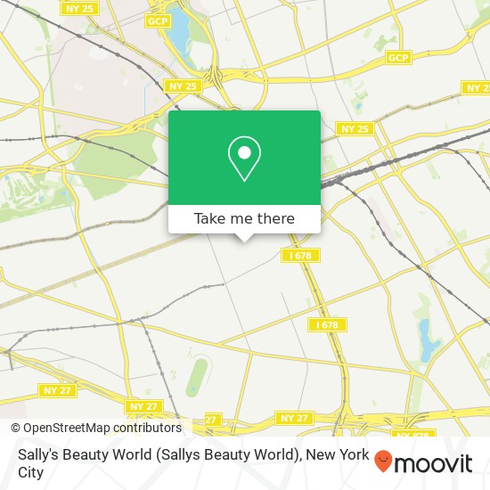 Sally's Beauty World (Sallys Beauty World) map