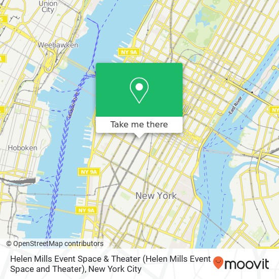 Mapa de Helen Mills Event Space & Theater