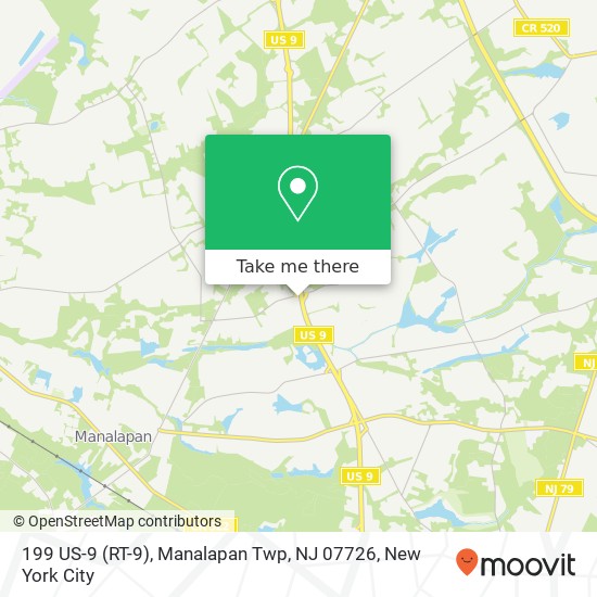 199 US-9 (RT-9), Manalapan Twp, NJ 07726 map