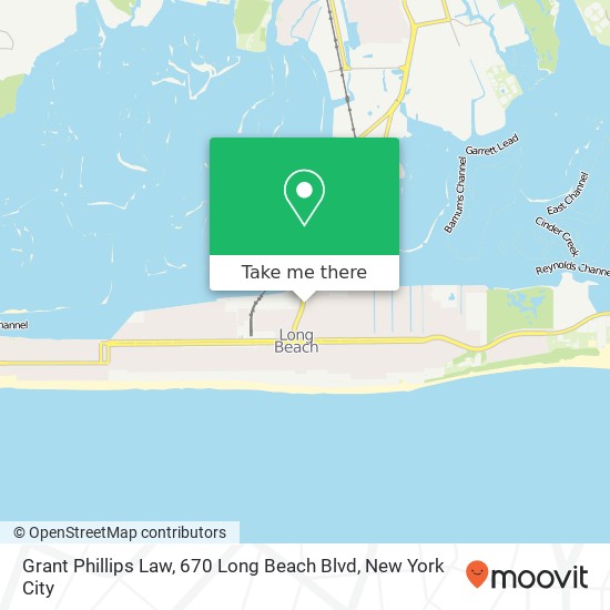 Grant Phillips Law, 670 Long Beach Blvd map