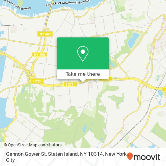 Gannon Gower St, Staten Island, NY 10314 map