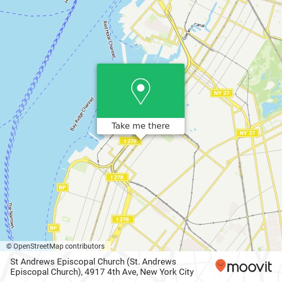 Mapa de St Andrews Episcopal Church (St. Andrews Episcopal Church), 4917 4th Ave