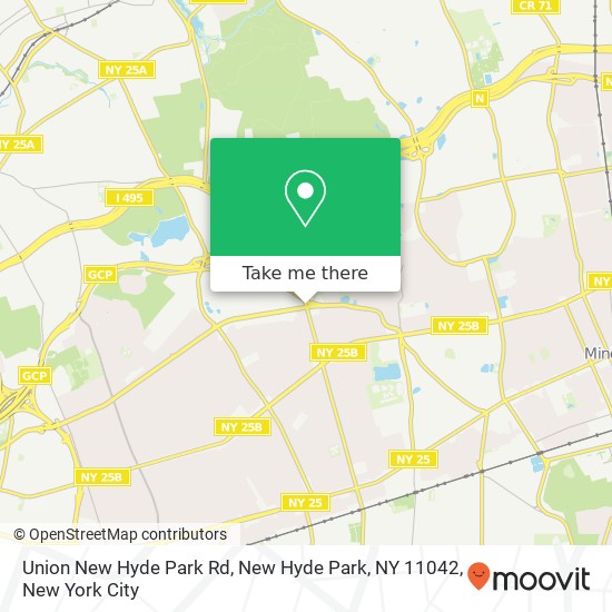 Union New Hyde Park Rd, New Hyde Park, NY 11042 map