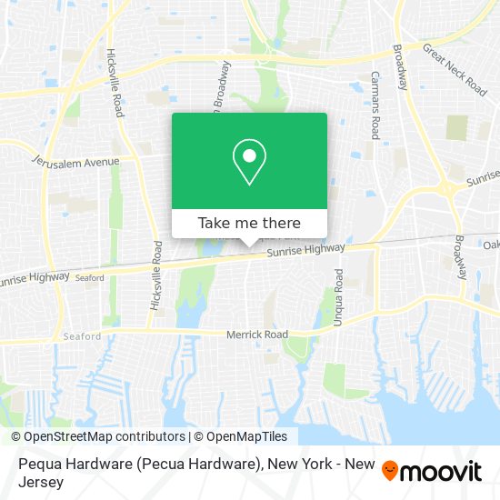 Pequa Hardware (Pecua Hardware) map