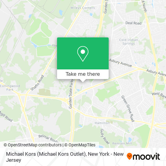 Michael Kors (Michael Kors Outlet) map