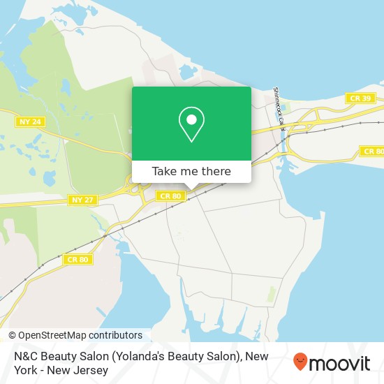 Mapa de N&C Beauty Salon (Yolanda's Beauty Salon)