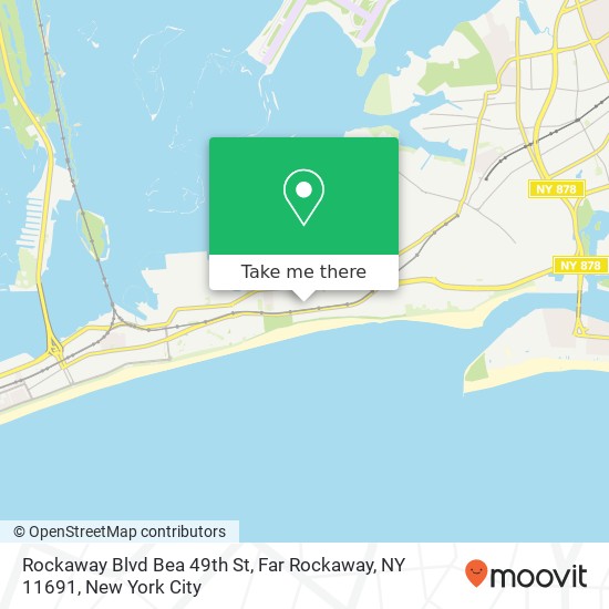 Mapa de Rockaway Blvd Bea 49th St, Far Rockaway, NY 11691