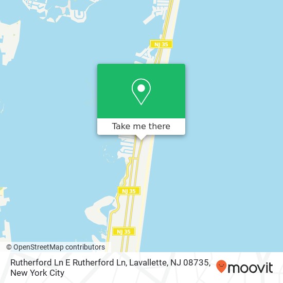 Rutherford Ln E Rutherford Ln, Lavallette, NJ 08735 map