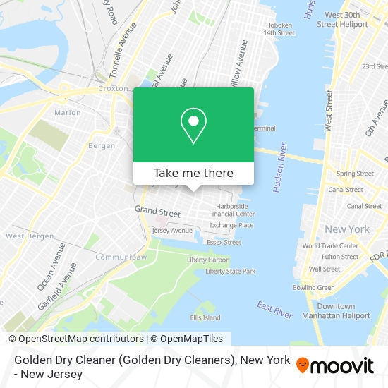 Golden Dry Cleaner (Golden Dry Cleaners) map