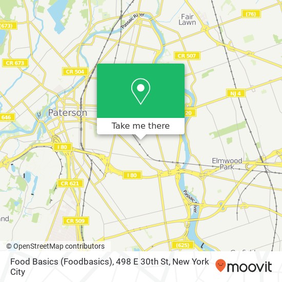 Food Basics (Foodbasics), 498 E 30th St map