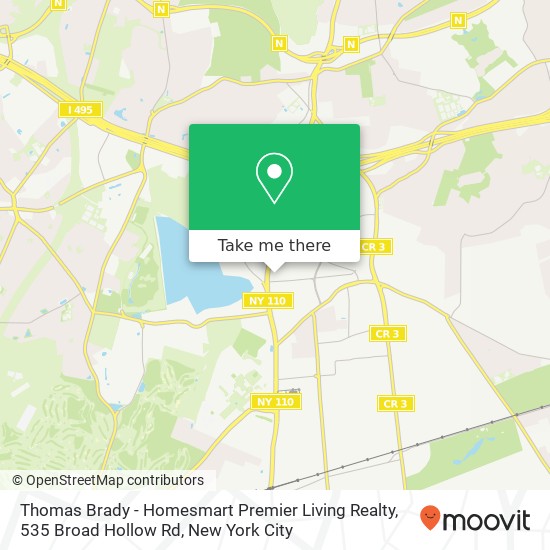 Thomas Brady - Homesmart Premier Living Realty, 535 Broad Hollow Rd map
