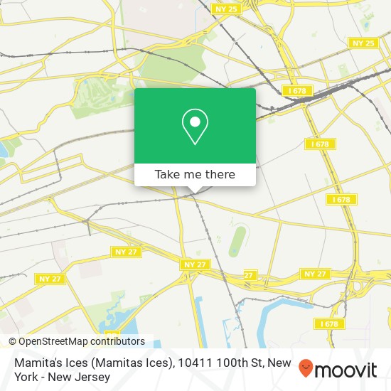 Mapa de Mamita's Ices (Mamitas Ices), 10411 100th St