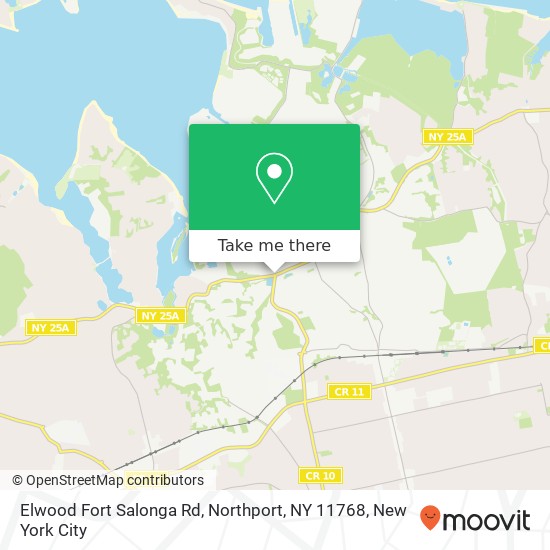 Elwood Fort Salonga Rd, Northport, NY 11768 map