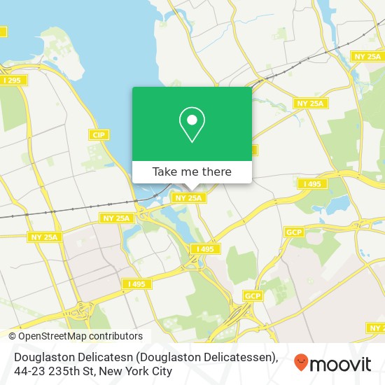 Douglaston Delicatesn (Douglaston Delicatessen), 44-23 235th St map