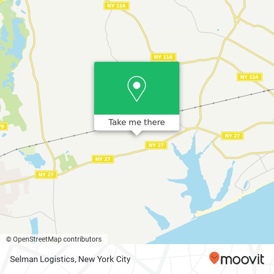 Selman Logistics map