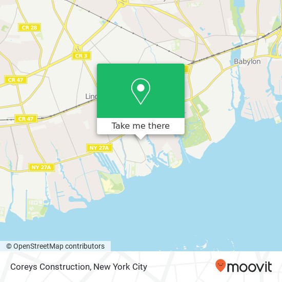 Coreys Construction map