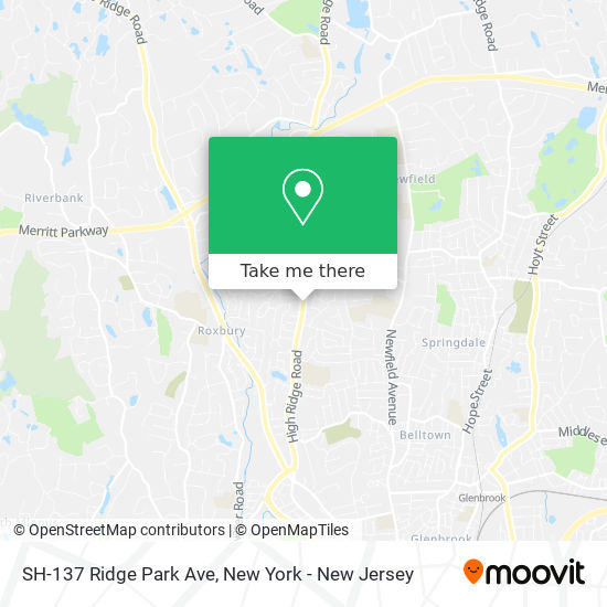 Mapa de SH-137 Ridge Park Ave