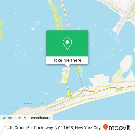 Mapa de 14th Cross, Far Rockaway, NY 11693