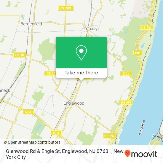 Glenwood Rd & Engle St, Englewood, NJ 07631 map