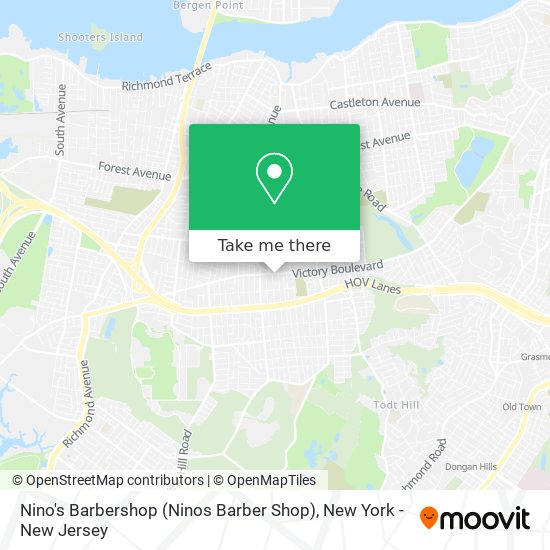 Mapa de Nino's Barbershop (Ninos Barber Shop)