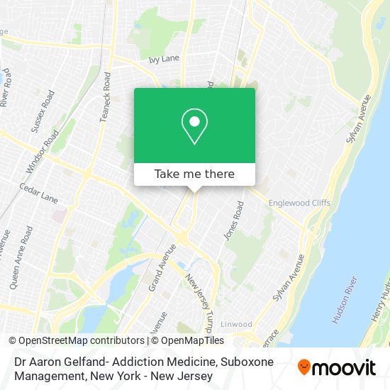 Mapa de Dr Aaron Gelfand- Addiction Medicine, Suboxone Management