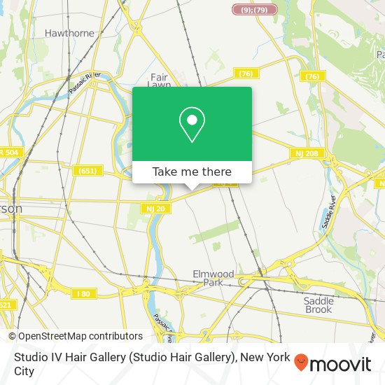 Studio IV Hair Gallery map