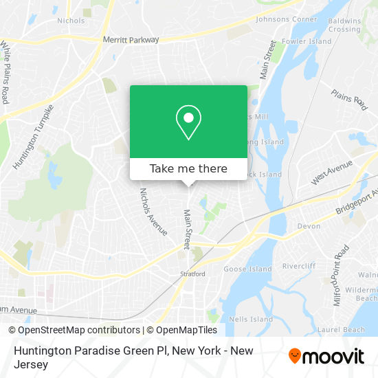 Mapa de Huntington Paradise Green Pl