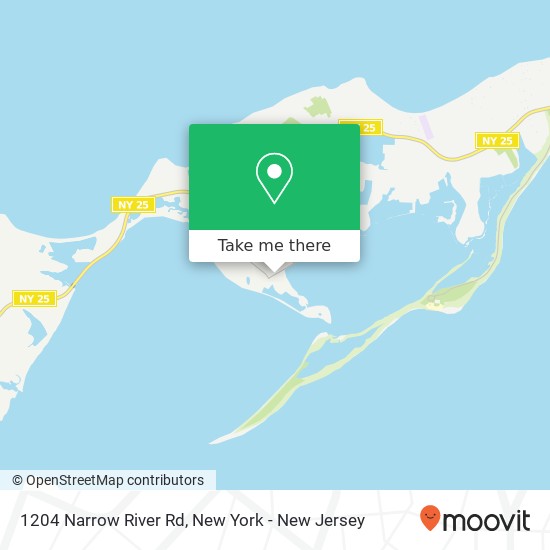 1204 Narrow River Rd, Orient, NY 11957 map