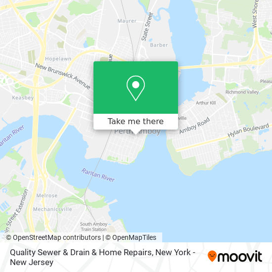 Quality Sewer & Drain & Home Repairs map