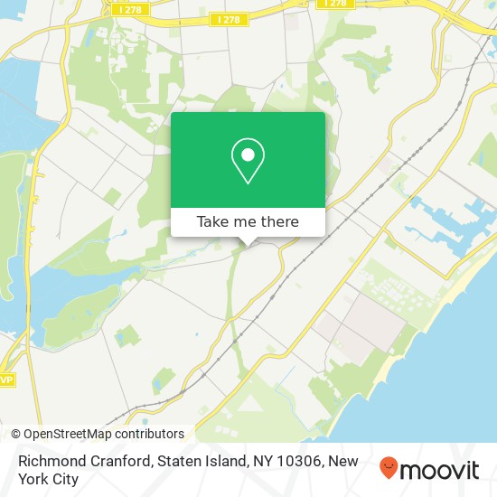 Richmond Cranford, Staten Island, NY 10306 map