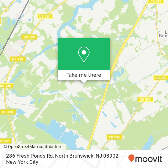 286 Fresh Ponds Rd, North Brunswick, NJ 08902 map