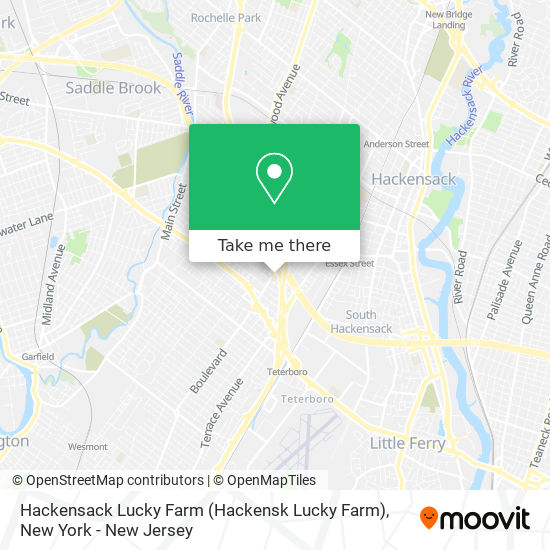 Mapa de Hackensack Lucky Farm (Hackensk Lucky Farm)