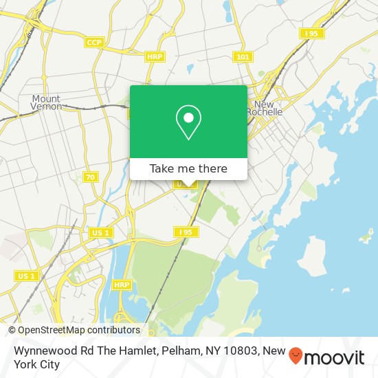 Wynnewood Rd The Hamlet, Pelham, NY 10803 map