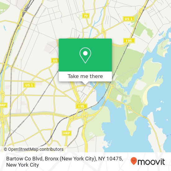 Bartow Co Blvd, Bronx (New York City), NY 10475 map